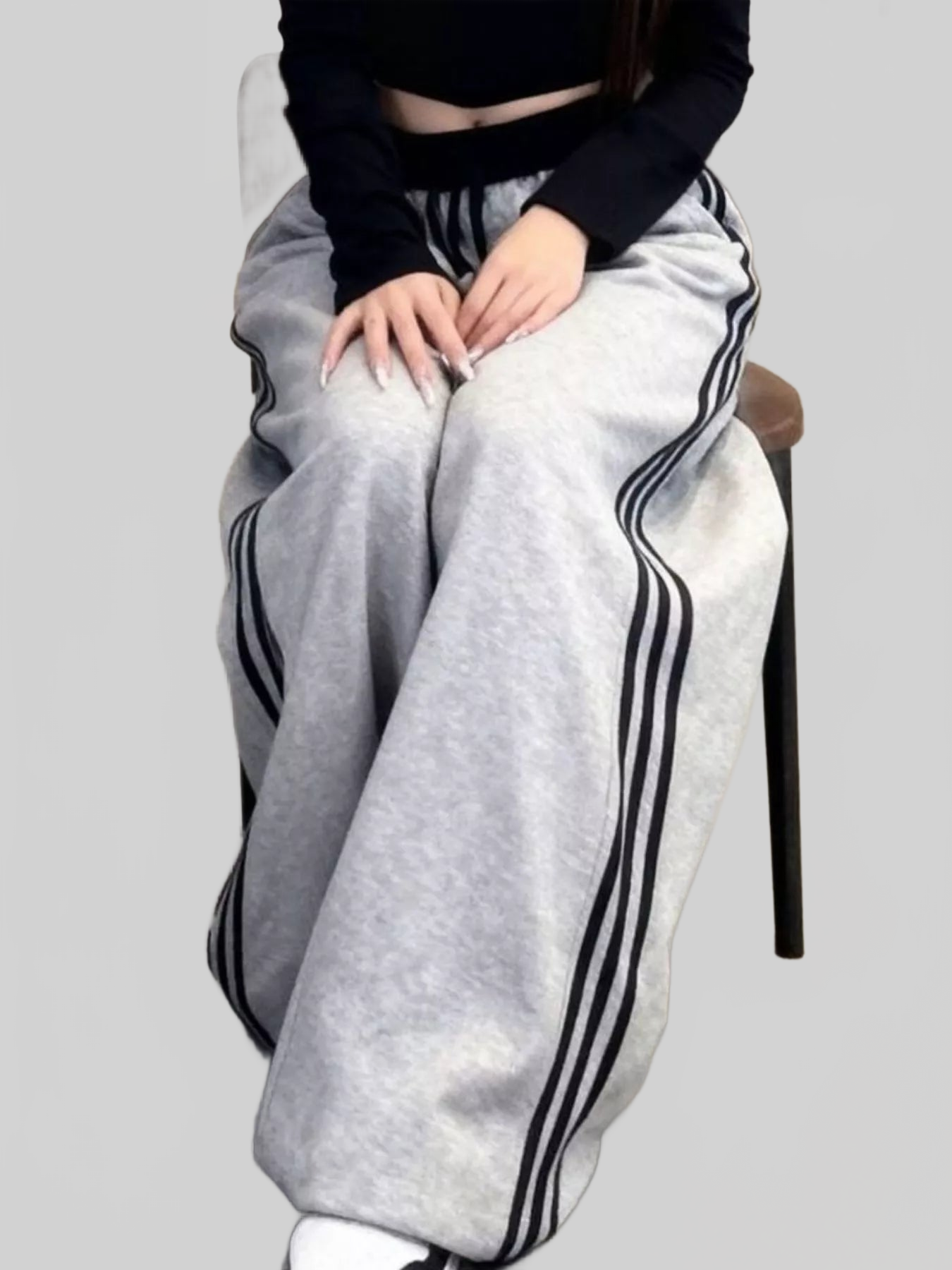 Casual Loose Fit Striped Pants NicholesGifts