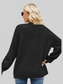 Women Open Front Raglan Sleeve Pocketed Cardigan nicholesgifts