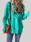NicholesGifts Women Quarter-Snap Dropped Shoulder Hoodie NicholesGifts