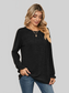 Ruched Round Neck Flounce Sleeve T-Shirt NicholesGifts
