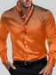 Men's Full Size Button Up Long Sleeve Shirt Plus Size nicholesgifts