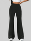 Women High Waisted Flare Pants nicholesgifts