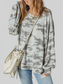 Women Camouflage Long Sleeve Sweatshirt nicholesgifts