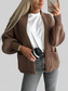 Open Front Dropped Shoulder Cardigan nicholesgifts