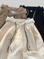 Men's Plus Size Letter Drawstring Long Sleeve Hoodie nicholesgifts