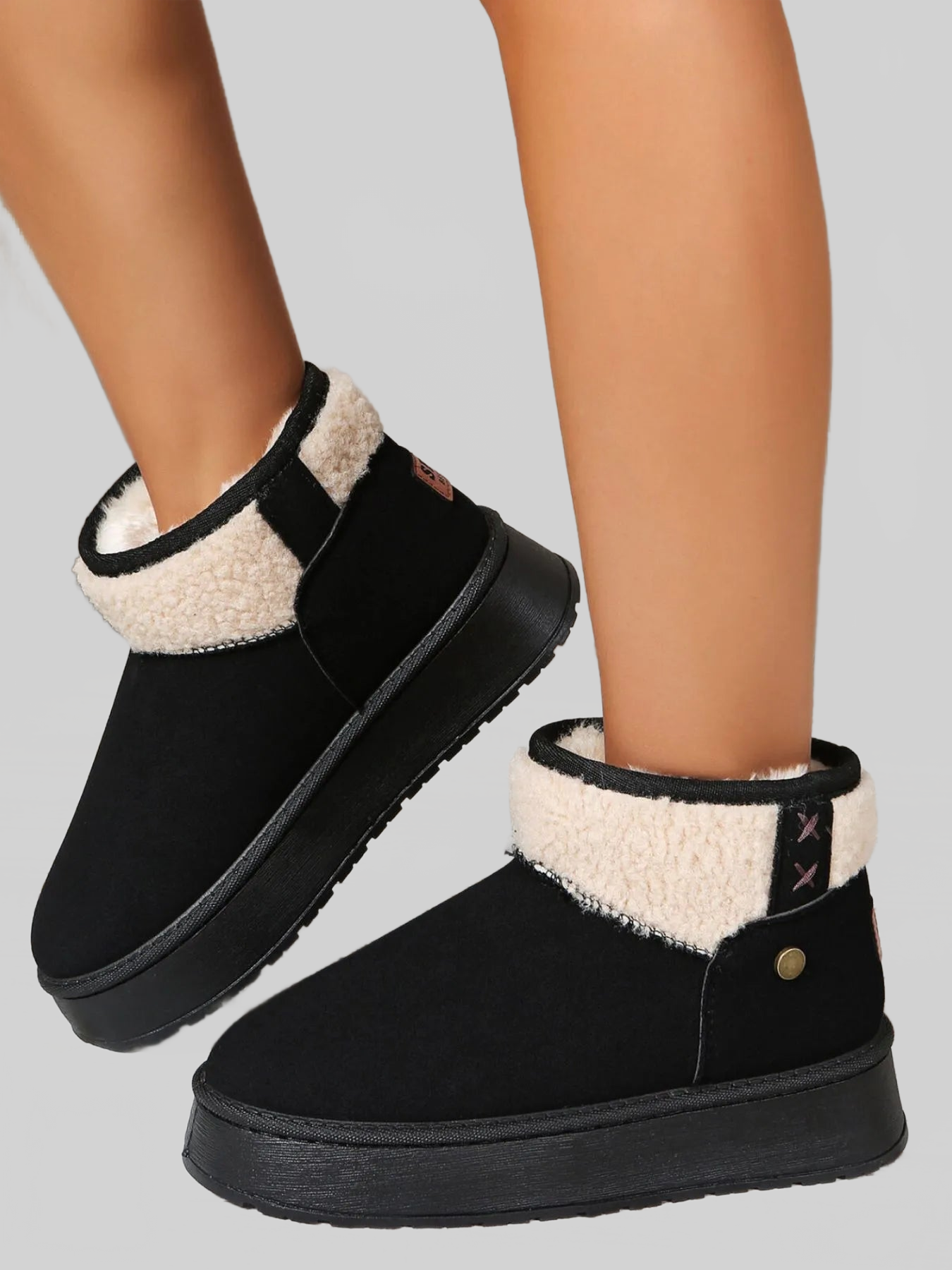 Platform Sherpa Lined Winter Boots NicholesGifts