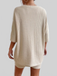 Round Neck Ribbed Top and Shorts Lounge Set nicholesgifts