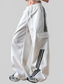 Women Striped Wide Leg Cargo Pants nicholesgifts