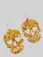 Women Acrylic Skull Drop Earrings nicholesgifts