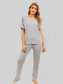 Boat Neck Top and Pants Lounge Set nicholesgifts