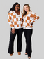 Women Angel Wings Double Take Button-Up V-Neck Dropped Shoulder Cardigan Sweater nicholesgifts