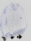 Men's Plus Size Button Up Long Sleeve Shirt nicholesgifts
