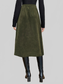 Pocketed Back Elastic Waist Skirt nicholesgifts
