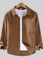 Men's Plus Size Button Up Long Sleeve Shirt nicholesgifts