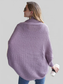 Dolman Sleeve Open Front Ribbed Trim Longline Cardigan nicholesgifts