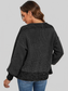 Women Waffle-knit Pocketed Open Front Cardigan nicholesgifts