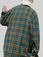 Men's Plus Size Plaid Long Sleeve Shirt nicholesgifts