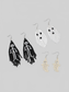 Women Beaded Dangle Halloween Earrings nicholesgifts