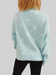 Women Heart Heathered Turtleneck Drop Shoulder Pullover Sweater nicholesgifts