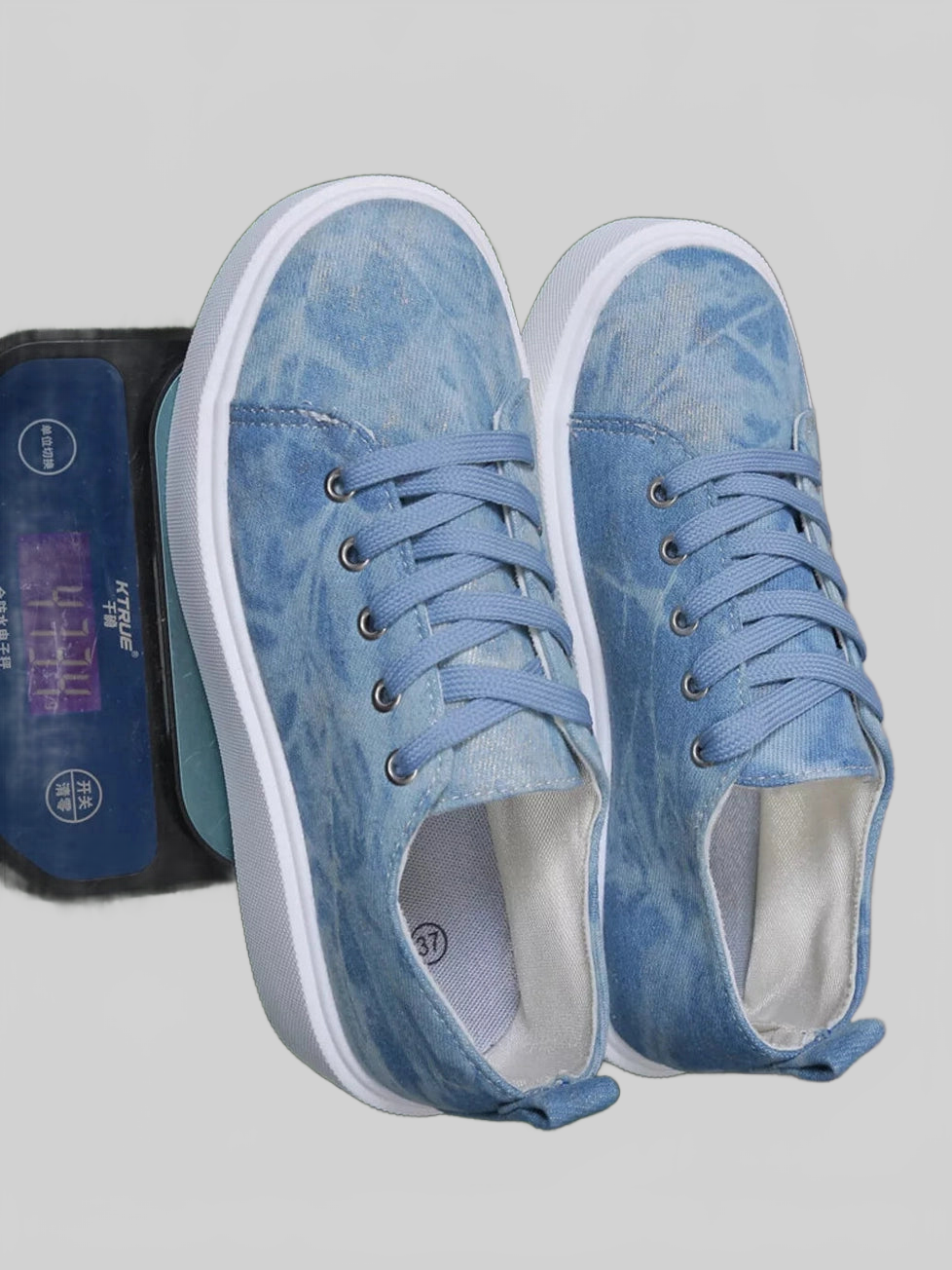 Women Round Toe Platform Sneakers nicholesgifts