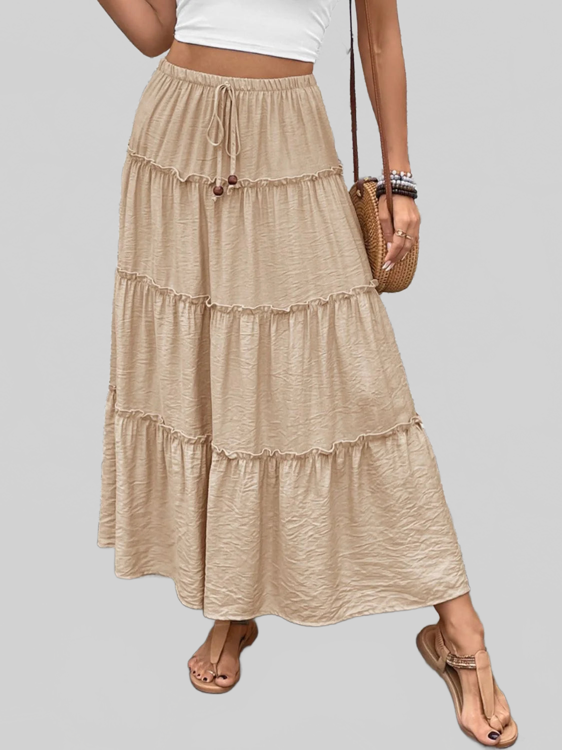 Frill Tiered Skirt nicholesgifts