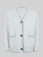 Button Down V-Neck Cardigan with Pockets nicholesgifts