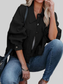 Button Up Long Sleeve Jacket nicholesgifts