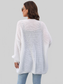Women Open Front Dropped Shoulder Longline Cardigan nicholesgifts