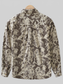 Men's Plus Size Button Up Long Sleeve Printed Shirt nicholesgifts