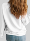 Women Valentine's Day Heart Round Neck Long Sleeve Sweatshirt nicholesgifts