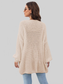 Women Open Front Dropped Shoulder Longline Cardigan nicholesgifts