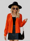 Women Dropped Shoulder Button Up Cardigan nicholesgifts