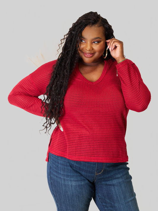 NicholesGifts Women Culture Code Full Size Wide Notch Relax Top NicholesGifts