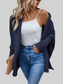 Open Front Long Sleeve Cardigan nicholesgifts
