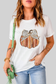 Full Size Pumpkin Round Neck Short Sleeve T-Shirt nicholesgifts