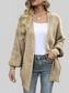 Drop Shoulder Balloon Sleeve Cardigan nicholesgifts