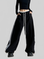 Women Wide Leg Drawstring Pants nicholesgifts