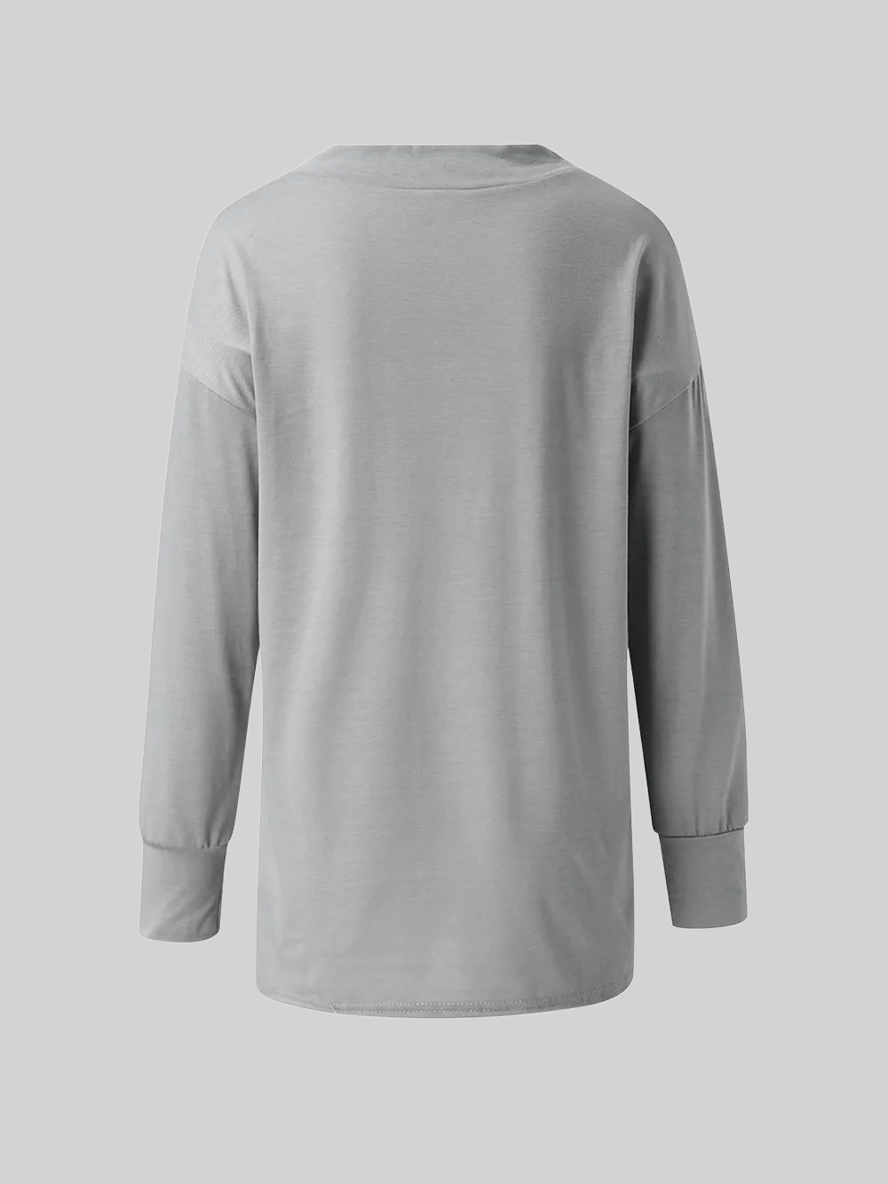 Women Full Size V-Neck Long Sleeve T-Shirt NicholesGifts