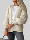Open Front Dropped Shoulder Cardigan nicholesgifts