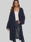 Long Sleeve Open Front Cardigan nicholesgifts