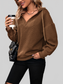 Perfee Drawstring Dropped Shoulder Long Sleeve Hoodie nicholesgifts