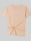Pumpkin Graphic Round Neck Short Sleeve T-Shirt nicholesgifts