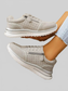 Round Toe Lace Up Sneakers nicholesgifts