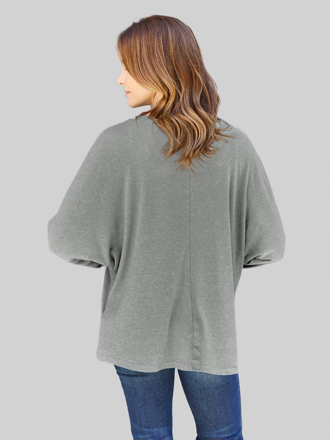 Women Double Take Full Size Round Neck Long Sleeve T-Shirt NicholesGifts
