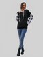 Plaid Drawstring Dropped Shoulder Hoodie NicholesGifts