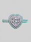 1 Carat Moissanite Heart 925 Sterling Silver Ring nicholesgifts