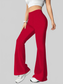Women High Waisted Flare Pants nicholesgifts