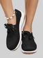 Lace Up Wedge Sneakers NicholesGifts