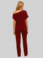 Boat Neck Top and Pants Lounge Set nicholesgifts