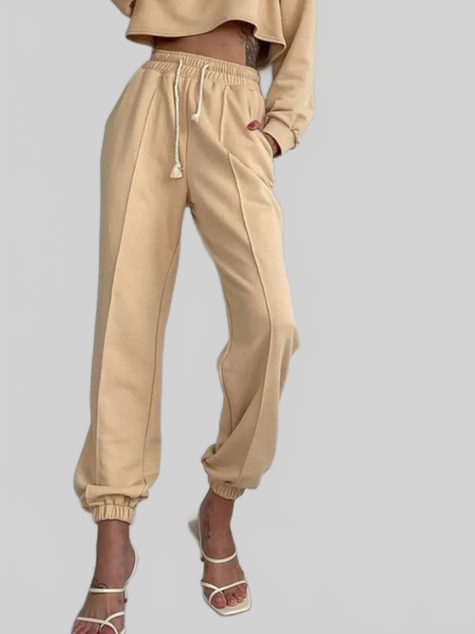 Women Casual Drawstring Jogger Pants nicholesgifts